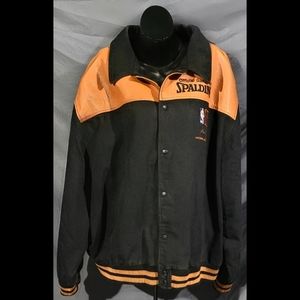 Vtg Spalding NBA Coat